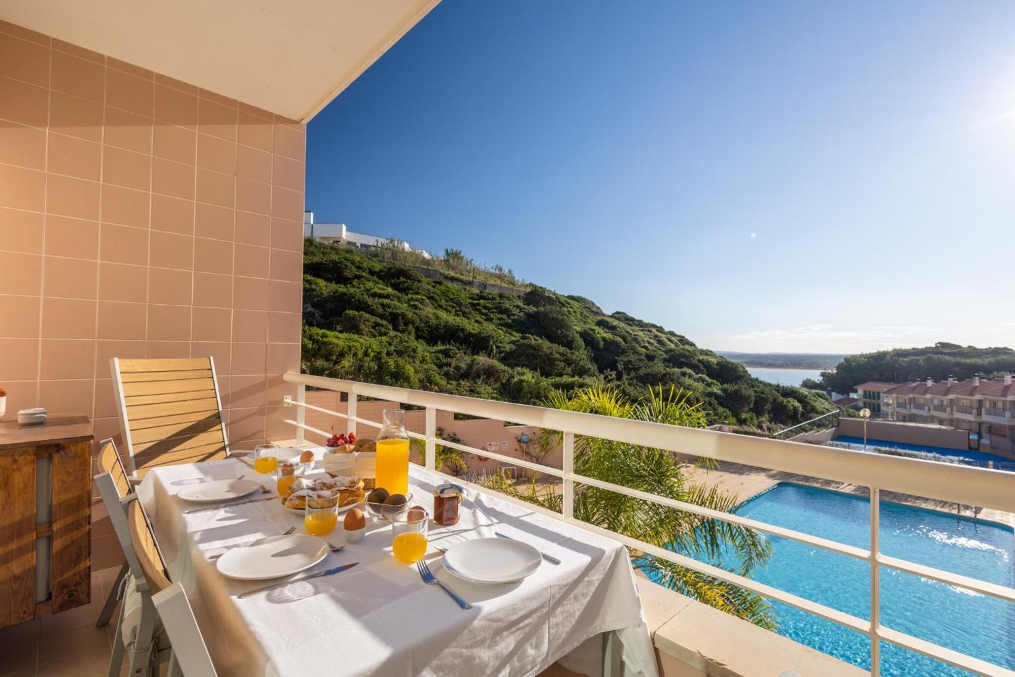 Bay View-T1 Apartman São Martinho do Porto Kültér fotó